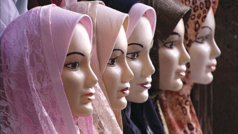 مشهد من فيلم حجاب﻿