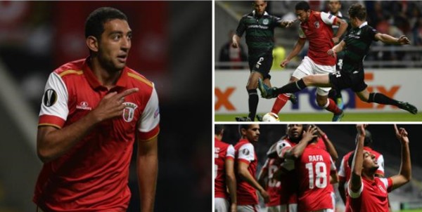 بالفيديو.. المصري كوكا يسجل هدفاً رائعاً في الدوري الأوروبي