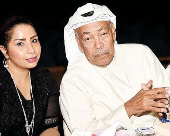مي البلوشي والفنان الكبير سعد الفرج﻿
