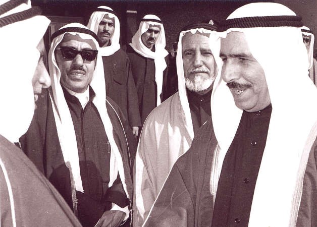 الامير الراحل الشيخ صباح السالم في احدى المناسبات﻿