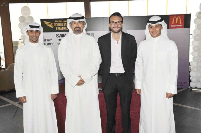 ماكدونالدز الكويت الراعي الرسمي لـ « The McDonald’s Flying Start Triathlon »