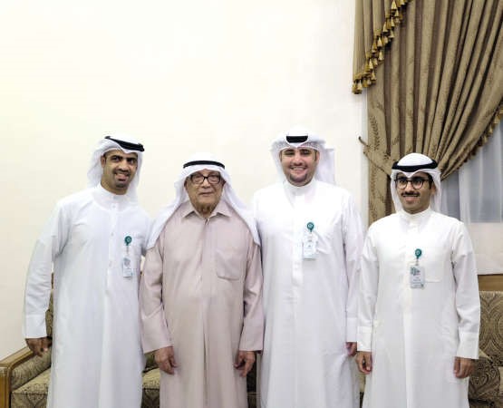 لقطة تذكارية مع دصالح العجيري
