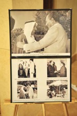 صاحب السمو الامير الشيخ صباح الاحمد خلال لقائه مع الرئيس الراحل محمد انور السادات لتنسيق رؤية حرب اكتوبر