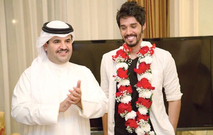 الشيخ دعيج الخليفة وعبدالسلام الزايد﻿