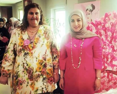 دريم العسعوسي والطاف العيسى من جمعية السدرة