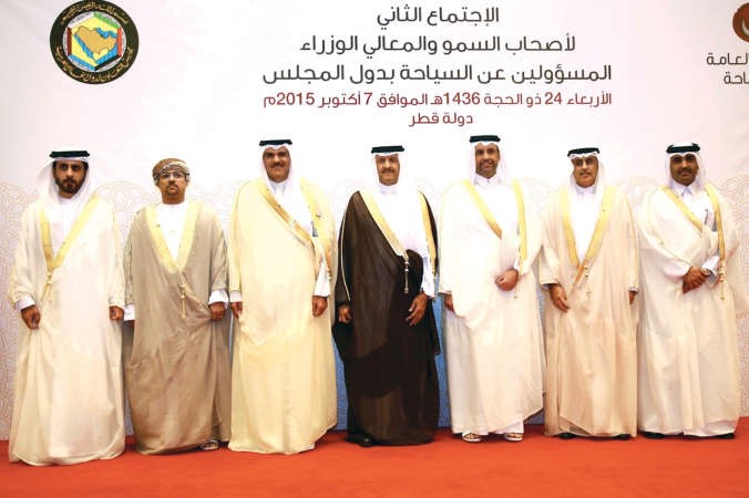 الوزراء والمسؤولون عن السياحة بدول مجلس التعاون﻿