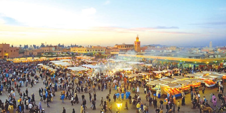 ساحة الفناء في مراكش﻿