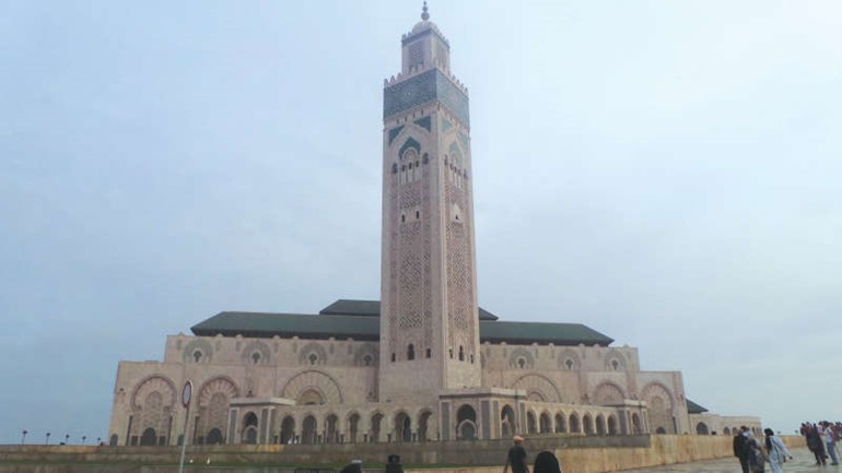 جامع الحسن الثاني في كازابلانكا تحفة معمارية﻿