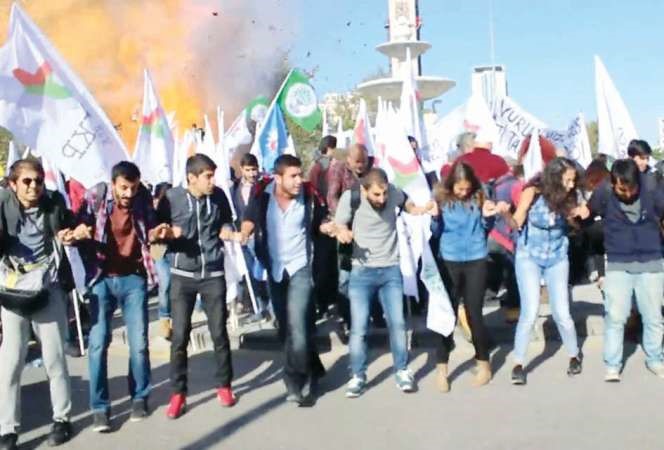 صورة عن فيديو لحظة وقوع الانفجار افپ