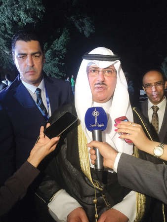 الشيخ فهد المبارك وتصريح خاص للرسالة التلفزيونية ويبدو محمد المسري