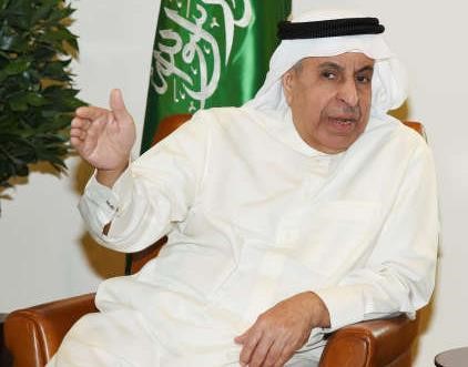 سفير المملكة العربية السعودية لدى الكويت د عبدالعزيز الفايز متحدثا﻿