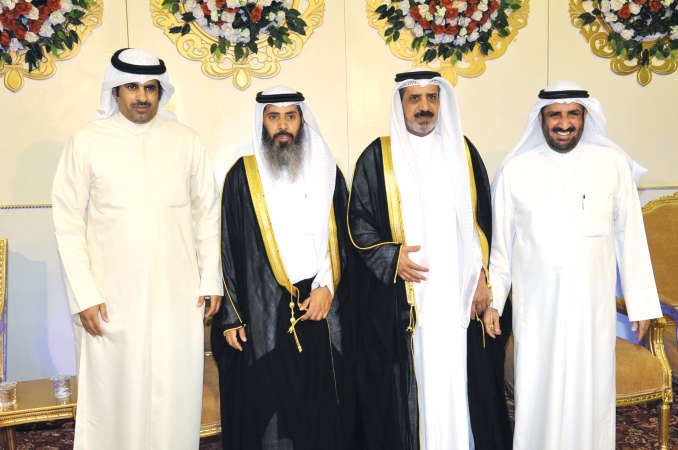 عبدالله الحويلة ومخالد الطاحوس يباركان﻿