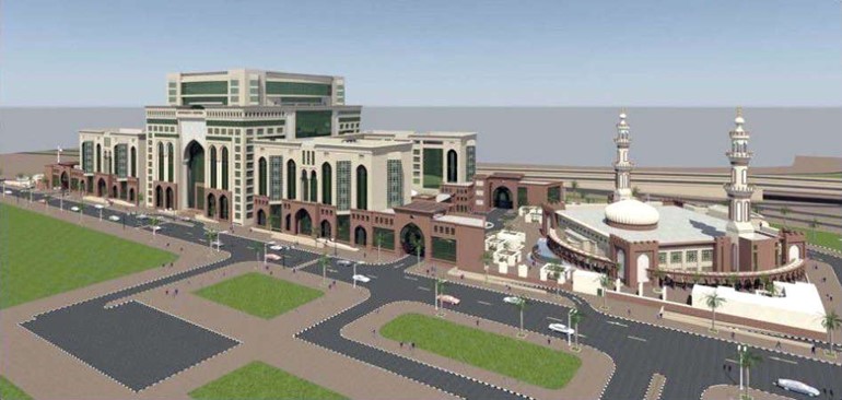 المبنى الجديد لوزارة الاوقاف جاهز للعمل﻿