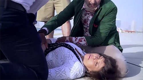 لوسي فقدت الوعي و اثارت الذعر بين طاقم العمل خوفا على حياتها