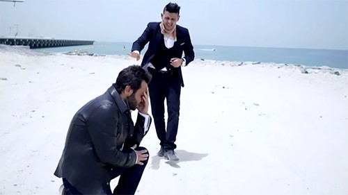الاعلامي الشهير نيشان كان ضيفا على رامز جلال في برنامج رامز واكل الجو وكان له العديد من المواقف الطريفة طوال الحلقة الكوميدية