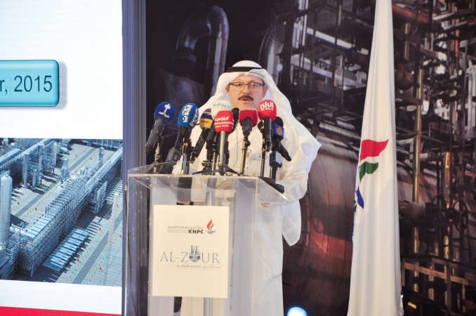 خالد العوضي متحدثا في تفاصيل المشروع﻿