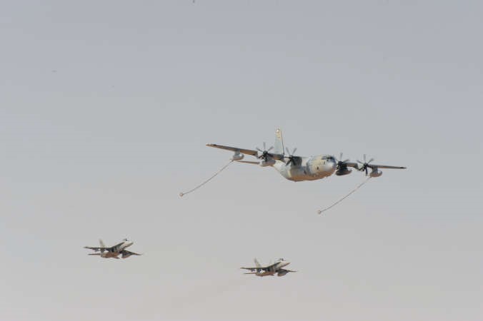 التزود بالوقود في الجو﻿