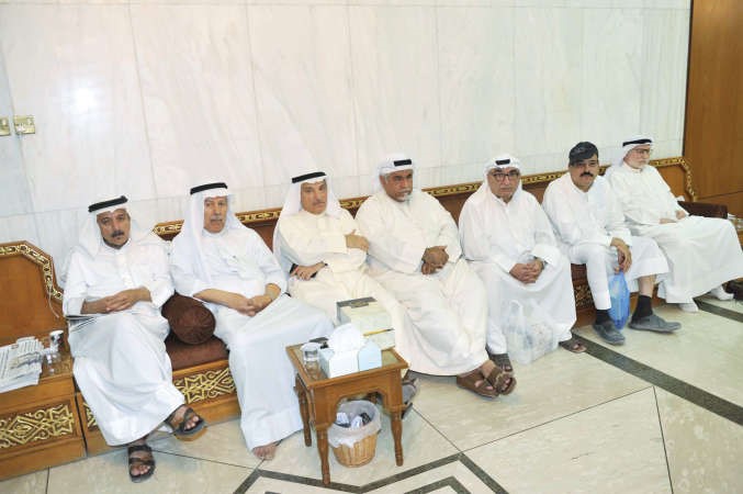 جانب من الحضور بالحسينية الجديدة ﻿