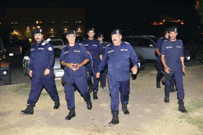 اللواء عبدالفتاح العلي يتفقد الحالة الامنية ﻿