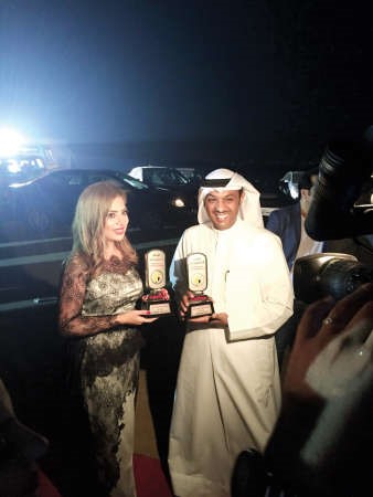 فاطمة بوحمد وطلال الماجد﻿