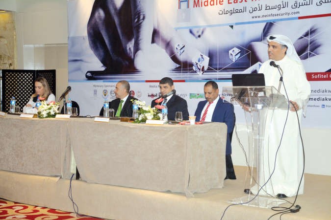 قصي الشطي متحدثا﻿