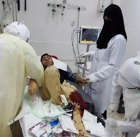 بالصور.. وقوع ضحايا وإصابات عقب إطلاق نار على حسينية «سيهات» في السعودية