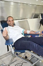 موظفو  «نيسان البابطين» يتبرعون بالدم