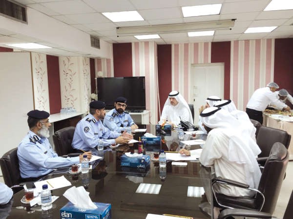 جانب من اجتماع منطقة الفروانية الصحية ﻿