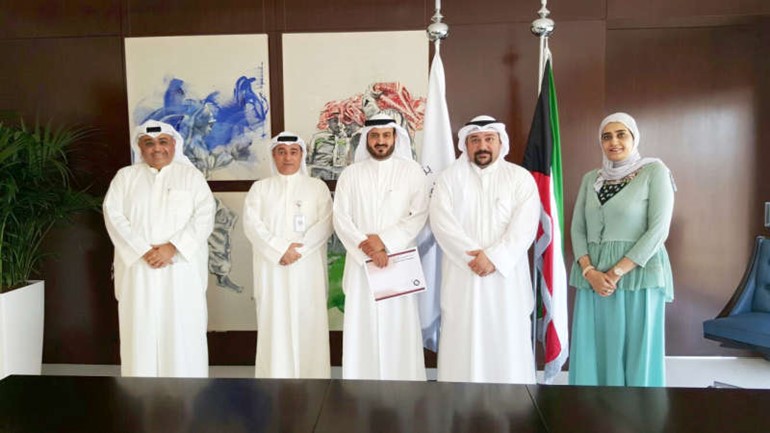 سعد المحيلبي وصلاح المضف وهنادي الحاي وعبدالله معرفي وباسم العلي﻿