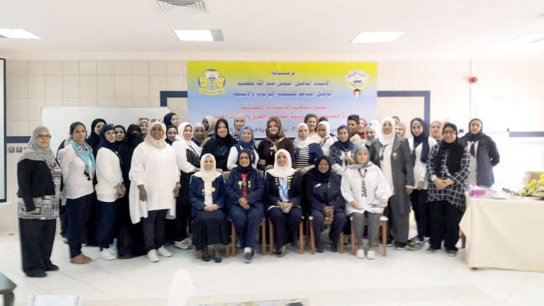 المشاركات في الدورة التدريبية﻿