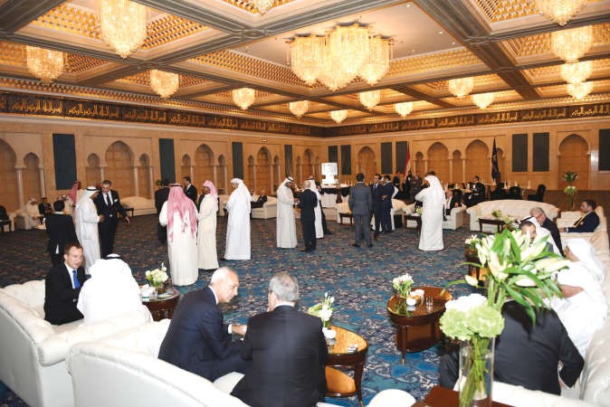 حضور مميز لرجال المال والاعمال