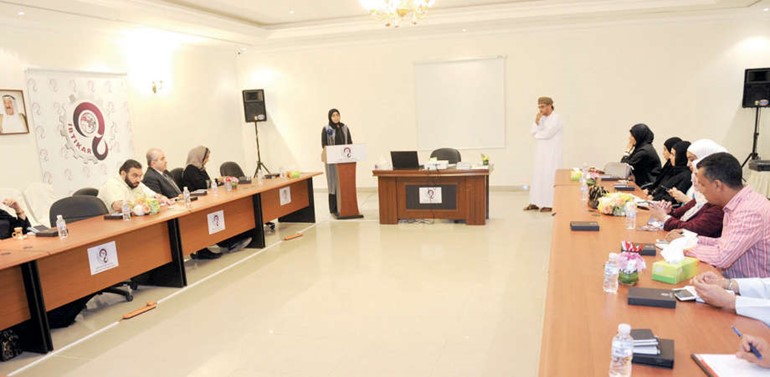 دعبدالله امبوسعيدي خلال ورشة العمل 