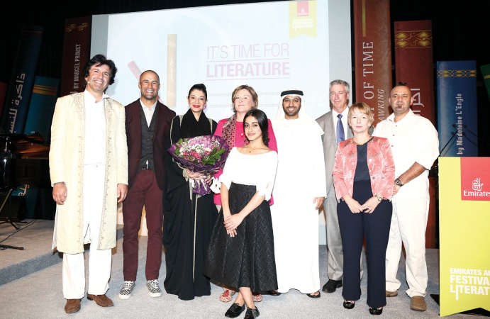 مهرجان طيران الإمارات للآداب يطلق قائمة الكتاب النهائية
