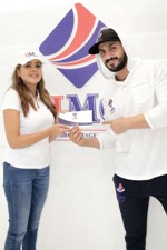 مجموعة «إتش إم جي» ترعى أحد موظفيها رياضياً