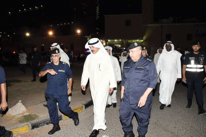 جانب من جولة الوزير الخالد