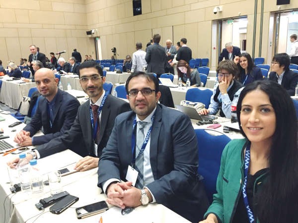 وفد الجمعية الطبية المشاركة 
