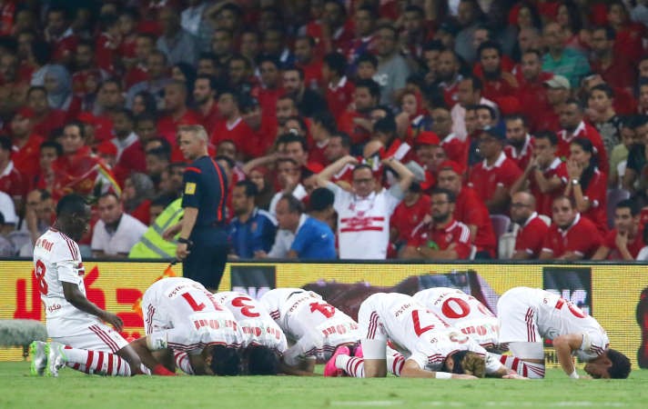فرحة زملكاوية بتحقيق الفوز الاول في الدوري