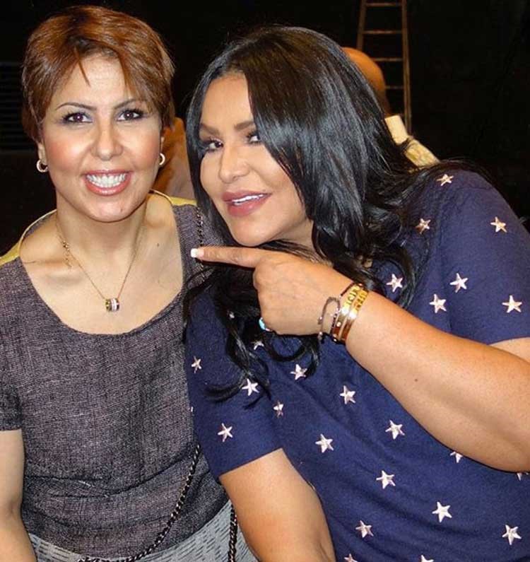 بالصور.. «جلسة صلح» تجمع أحلام وفجر السعيد في دار الأوبرا المصرية