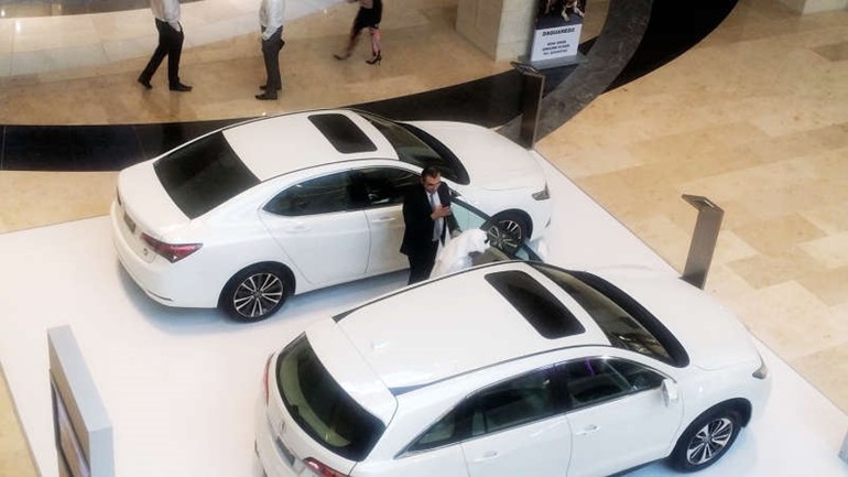 «أكورا» تستعرض عائلتها الثلاثية RDX وMDX وTLX في مول 360
