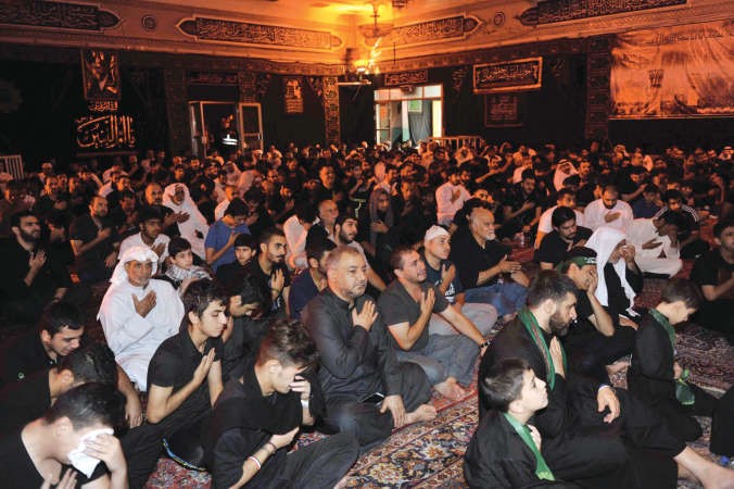 من الحسينية الكربلائية