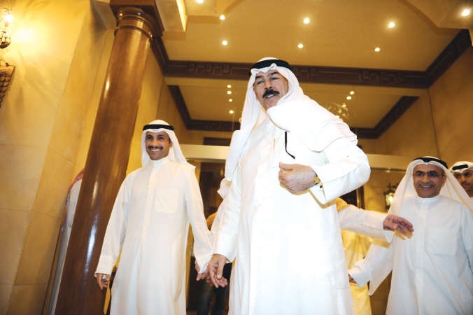 مرزوق الغانم والشيخ محمد الخالد