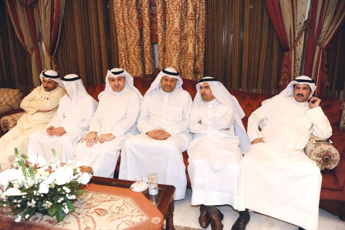 عبدالله العدواني وسيف العازمي ودعلي العبيدي وياسر ابل ودعبدالله الطريجي وسعد الخنفور