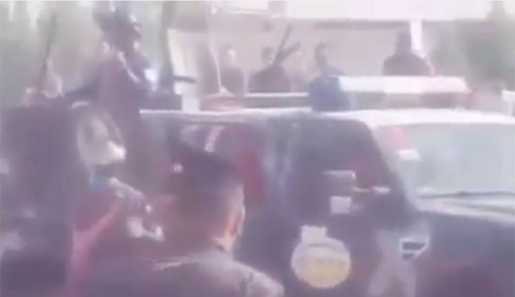 بالفيديو.. محاولة قتل ممثل يلعب دور قاتل الحسين في مسرحية عاشورائية بالعراق.. وجهاز المكافحة ينقذه 