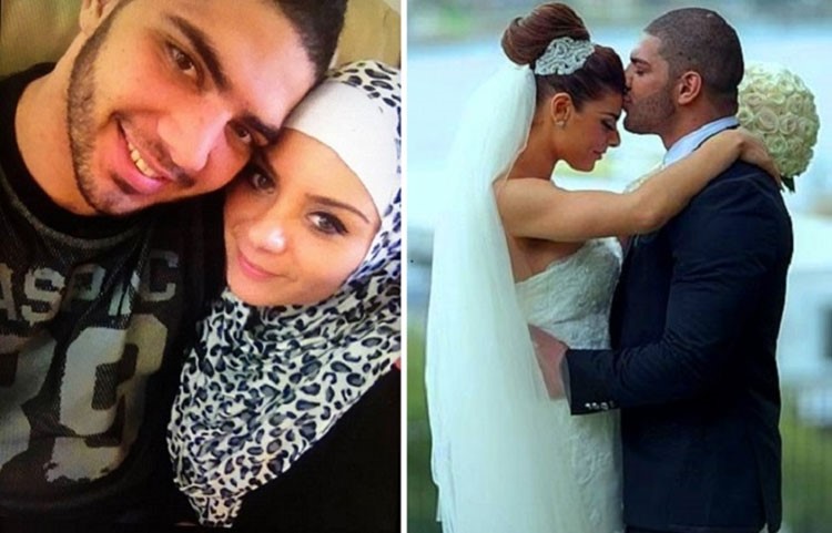 وبعد زواج ايوب، المعروف في الحي الذي يقيم فيه بلقب الشاب الذهبي، اعتنقت جيسيكا الاسلام وتحجبت