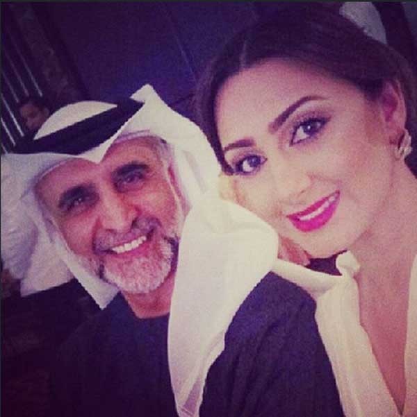 زوج هيفاء حسين يهنئها بعيد ميلادها.. شاهد