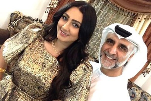 زوج هيفاء حسين يهنئها بعيد ميلادها.. شاهد