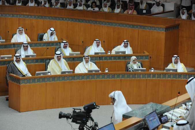 الشيخ صباح الخالد والشيخ سلمان الحمود ويعقوب الصانع وهند الصبيح وانس الصالح﻿