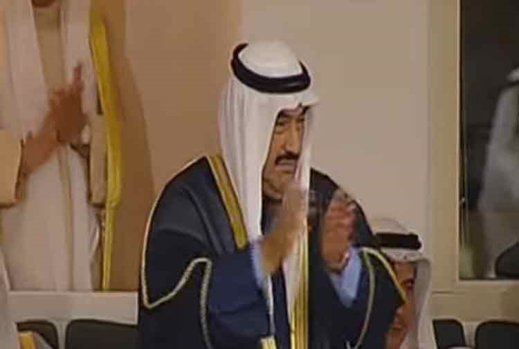 بالفيديو.. ناصر المحمد والحضور يحيون رئيس المجلس بالتصفيق خلال افتتاح دور الانعقاد