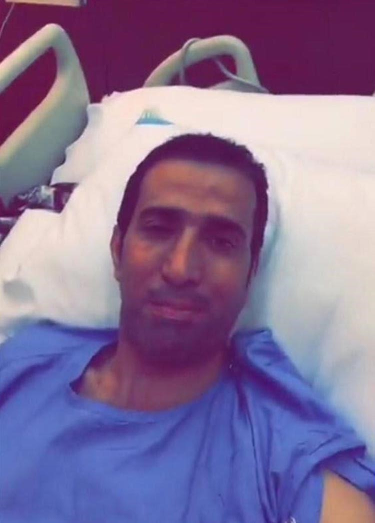 بالصور.. اعتزال فايز المالكي بعد ازمته الصحية