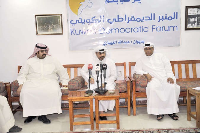 بشار الصايغ وخليفة المزين وابراهيم المليفي هاني عبدالله